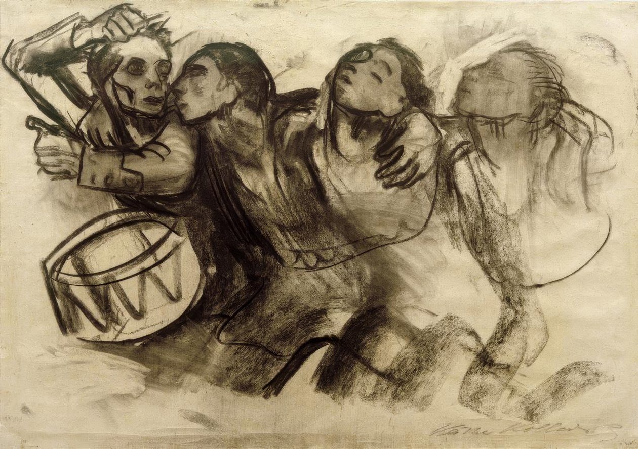 K. Kollwitz, Wolontariusze autorstwa Käthe Kollwitz