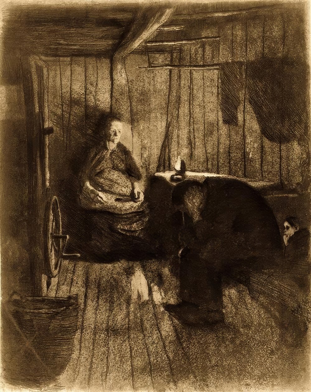 K.Kollwitz, Not autorstwa Käthe Kollwitz