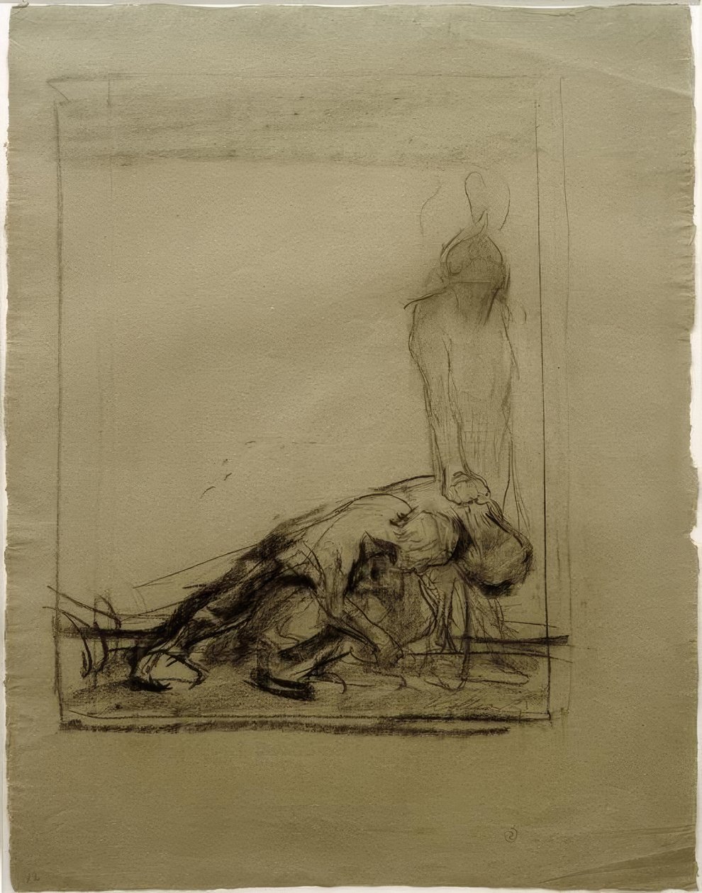 K.Kollwitz, Pflugzieher autorstwa Käthe Kollwitz