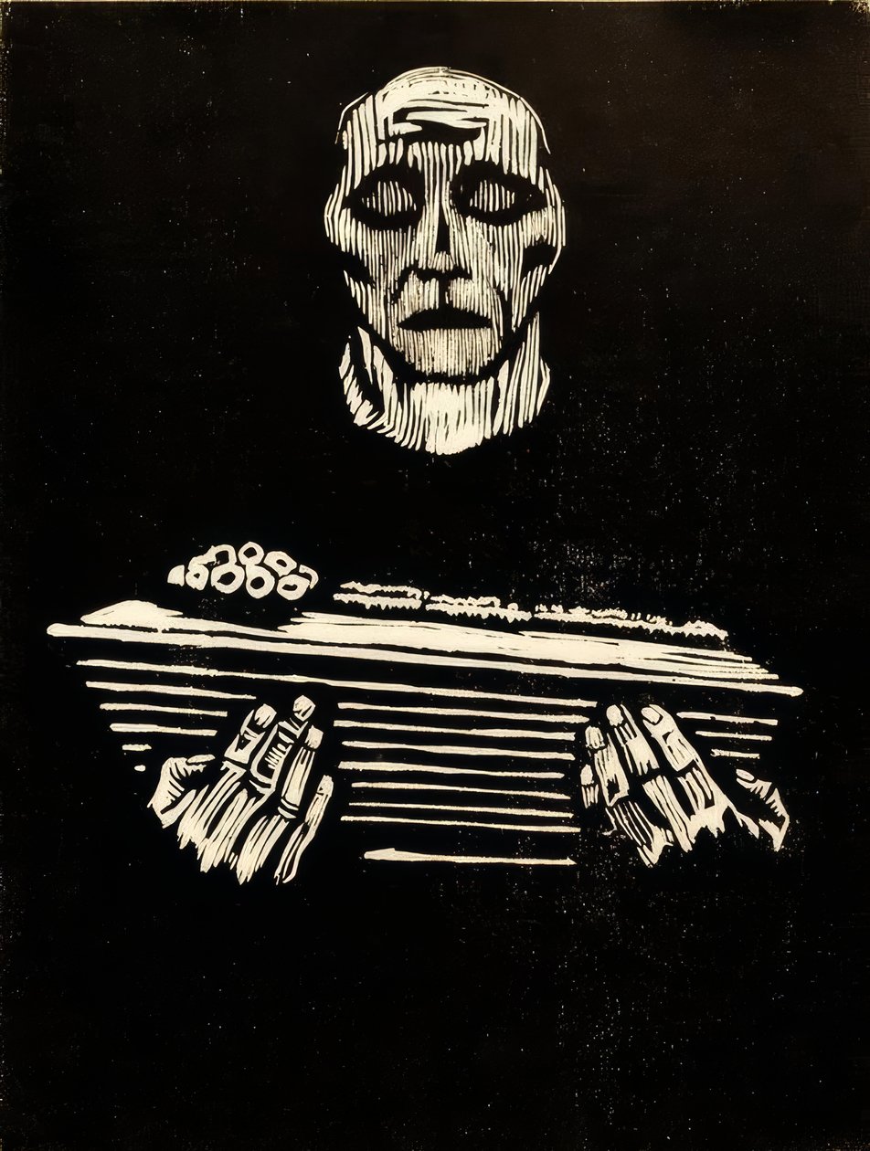 Śmierć dziecka autorstwa Käthe Kollwitz