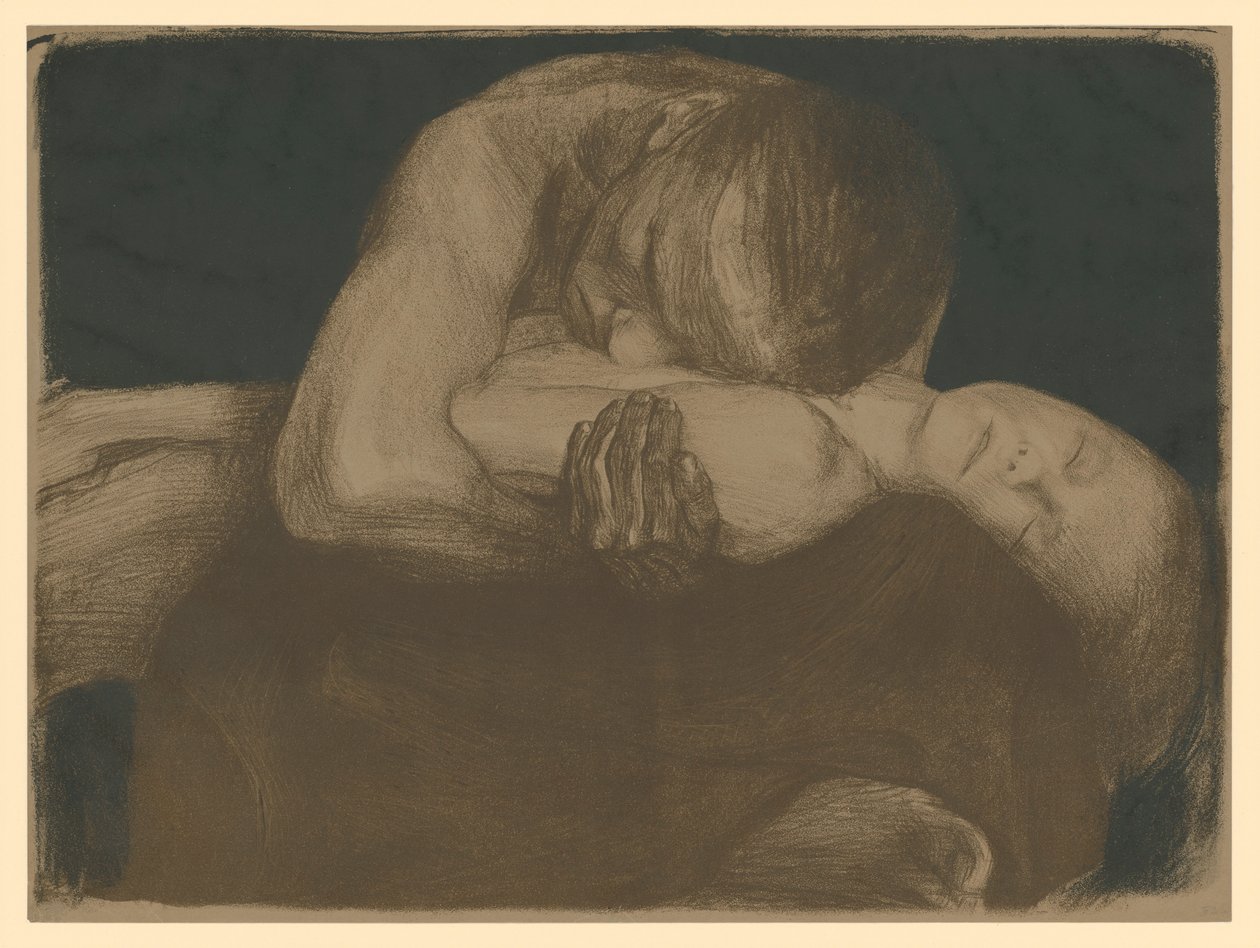 Pietà (wersja trzecia) autorstwa Käthe Kollwitz