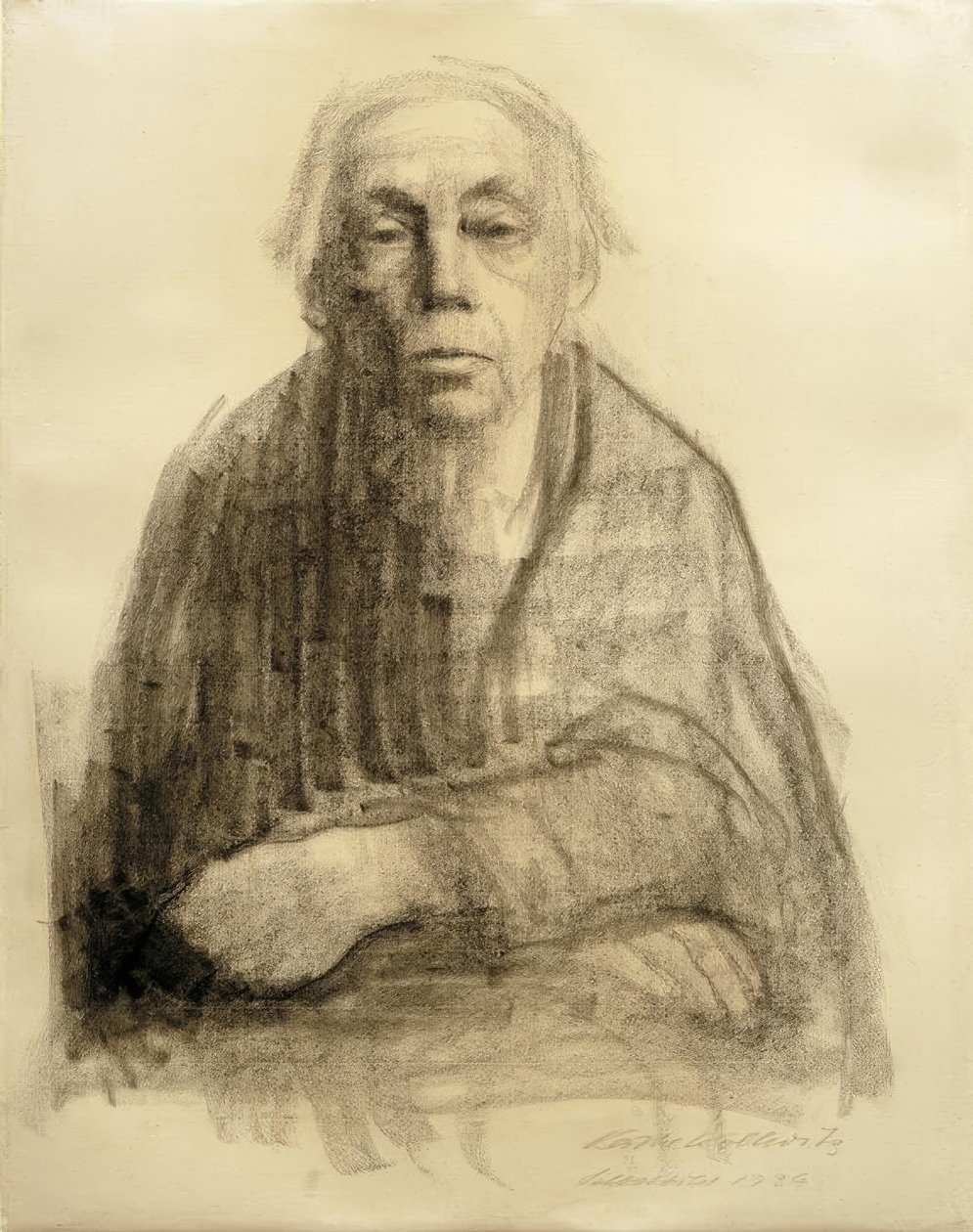 Autoportret autorstwa Käthe Kollwitz