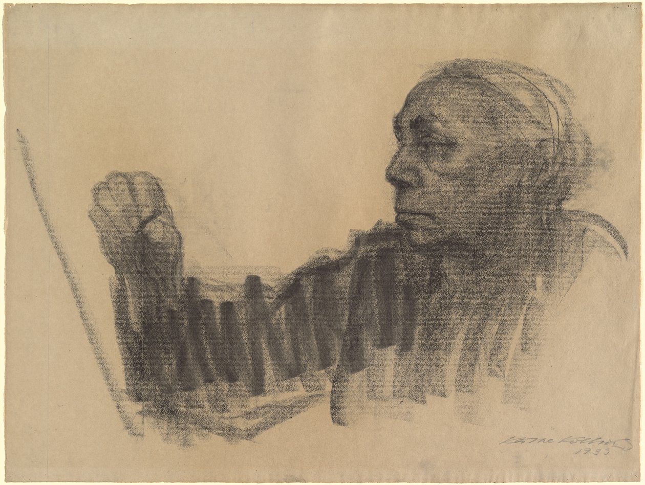 Autoportret autorstwa Käthe Kollwitz