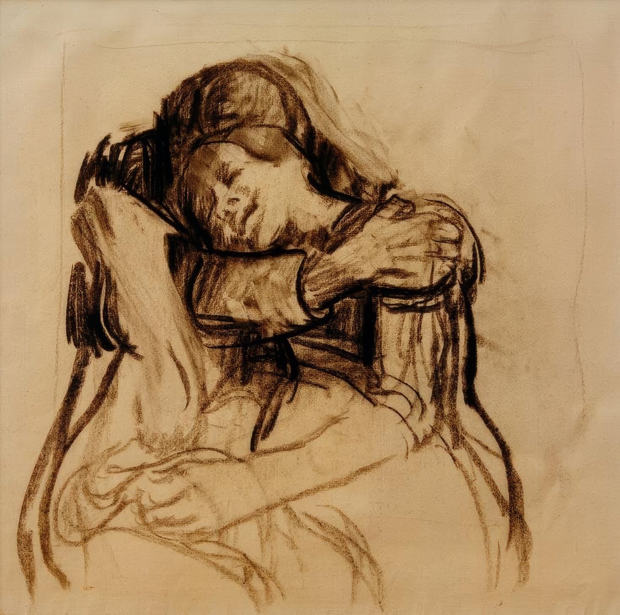 Spleciony autorstwa Käthe Kollwitz