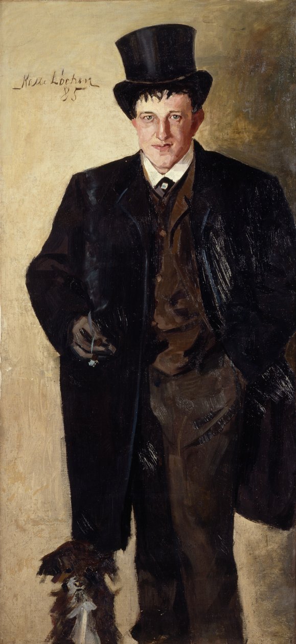 Autoportret autorstwa Kalle (1865 93) Lochen