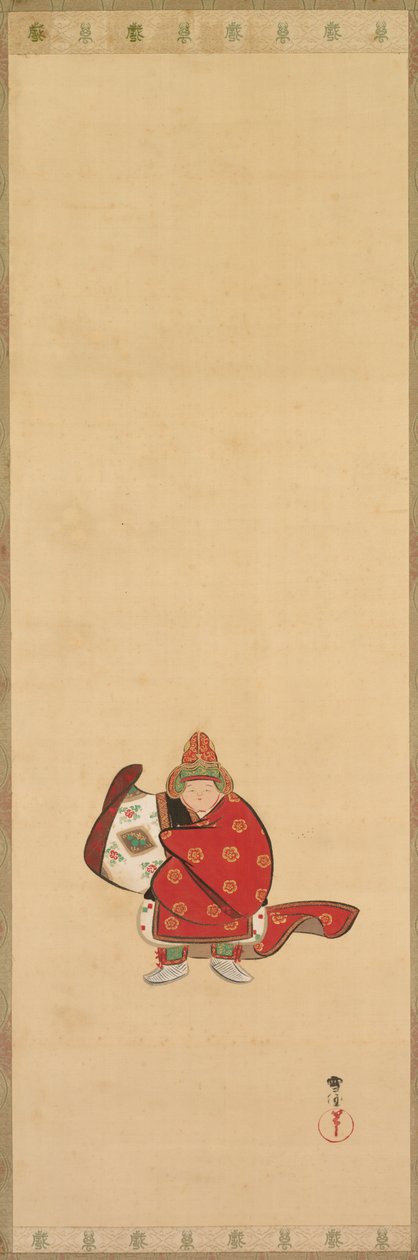 Tancerka Bugaku autorstwa Kamisaka Sekka