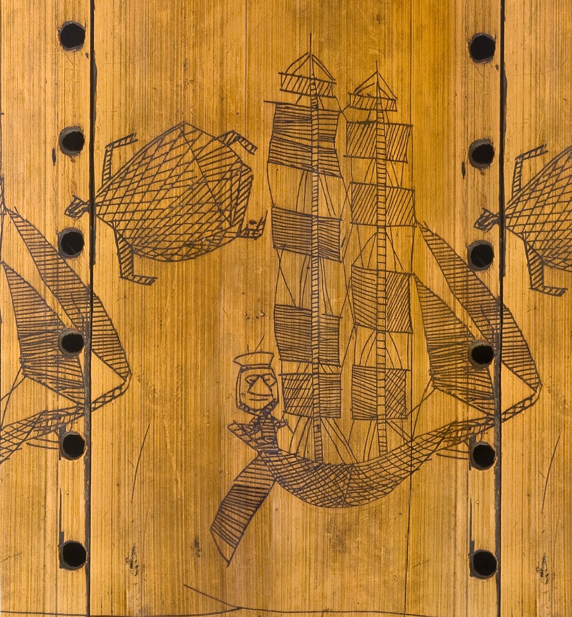 Flet (bambus) autorstwa Kanak culture