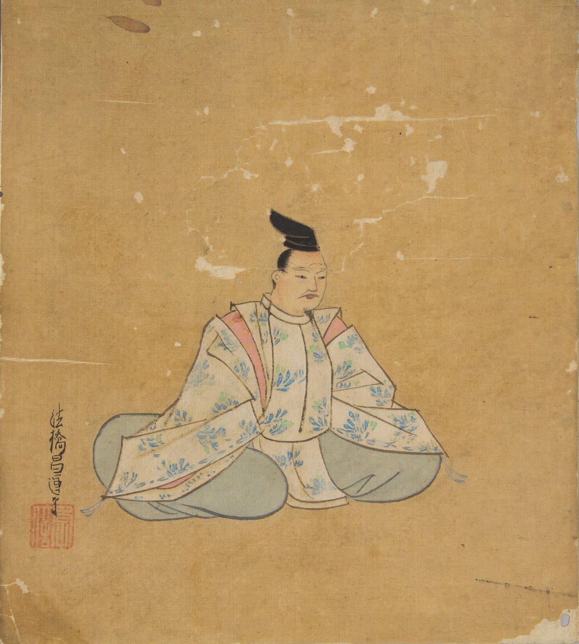 Poeta nieśmiertelny, XVII wiek. autorstwa Kano Shoun