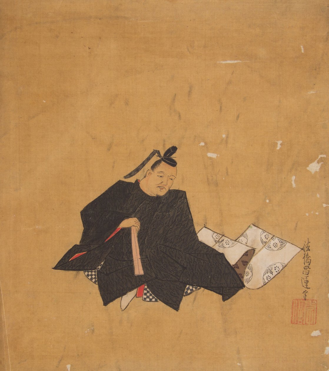 Poeta nieśmiertelny, XVII wiek. autorstwa Kano Shoun