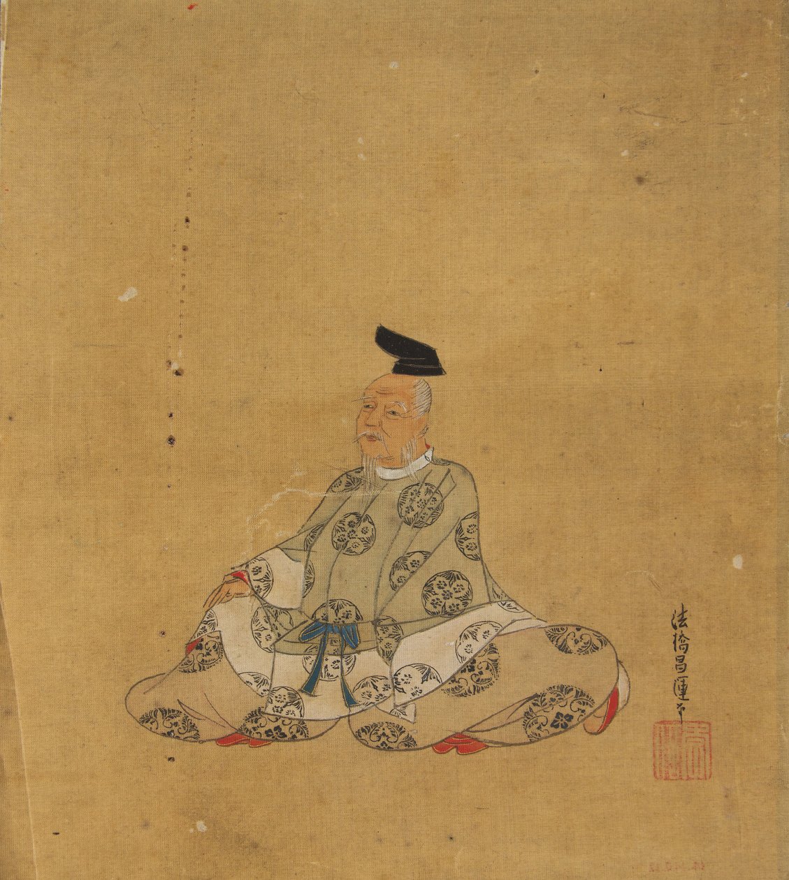 Poeta nieśmiertelny, XVII wiek. autorstwa Kano Shoun