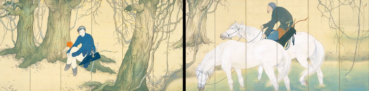 Mulan autorstwa Hashimoto Kansetsu