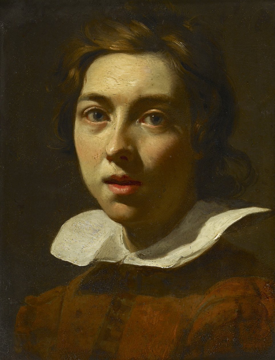 Portret młodzieńca (olej na miedzi) autorstwa Karel Dujardin