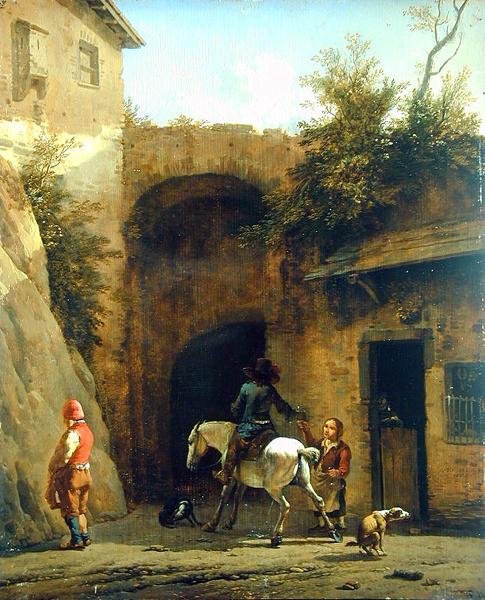 Przed Karczmą, 1658 autorstwa Karel Dujardin