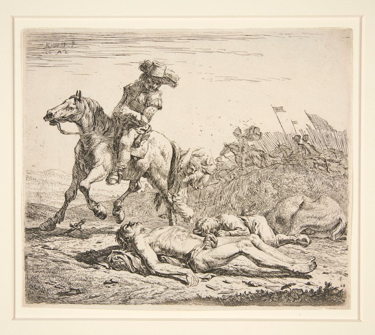 Le Champ de Bataille (Pole bitwy) autorstwa Karel Dujardin