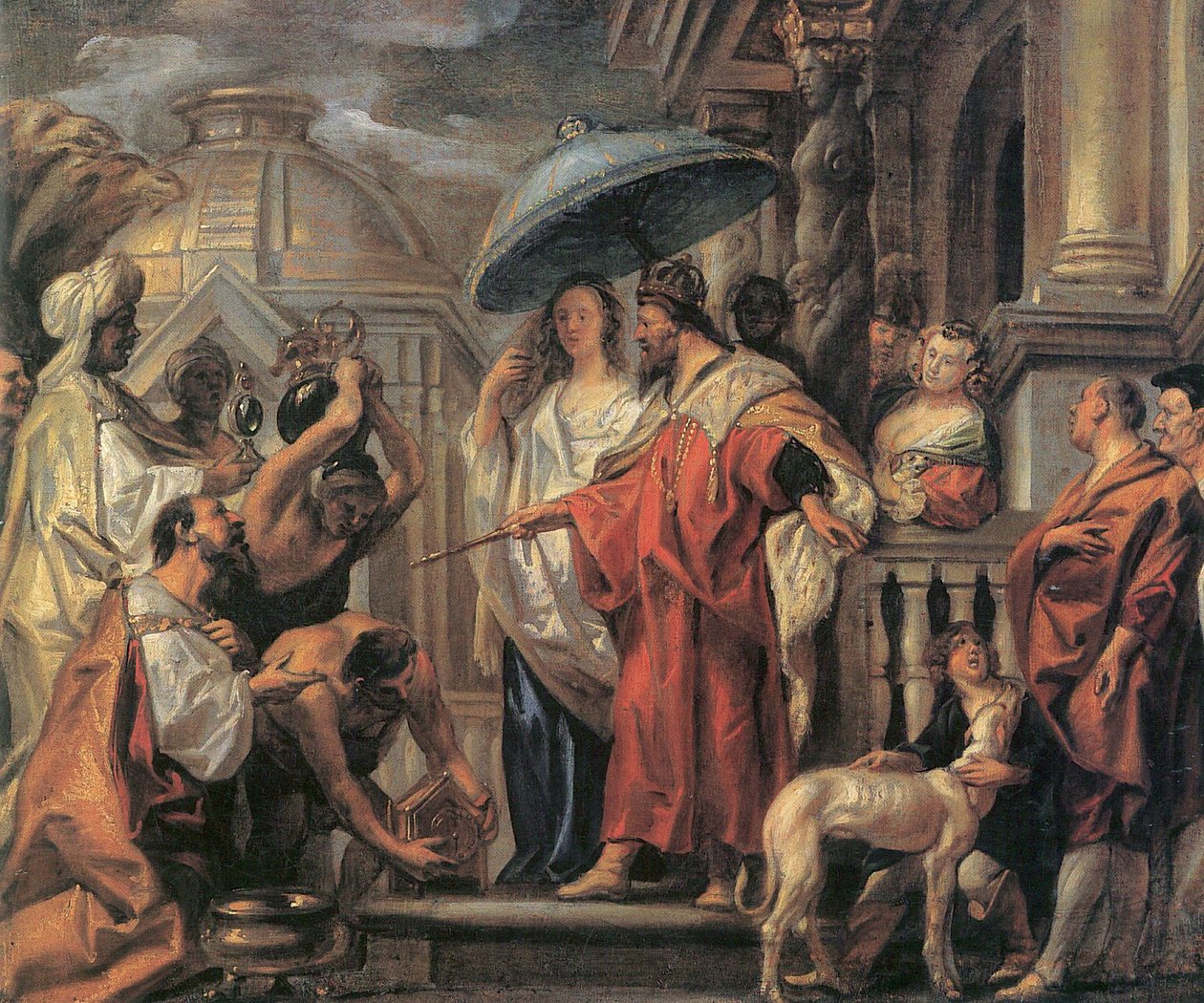 Autoportret, 1662 autorstwa Karel Dujardin