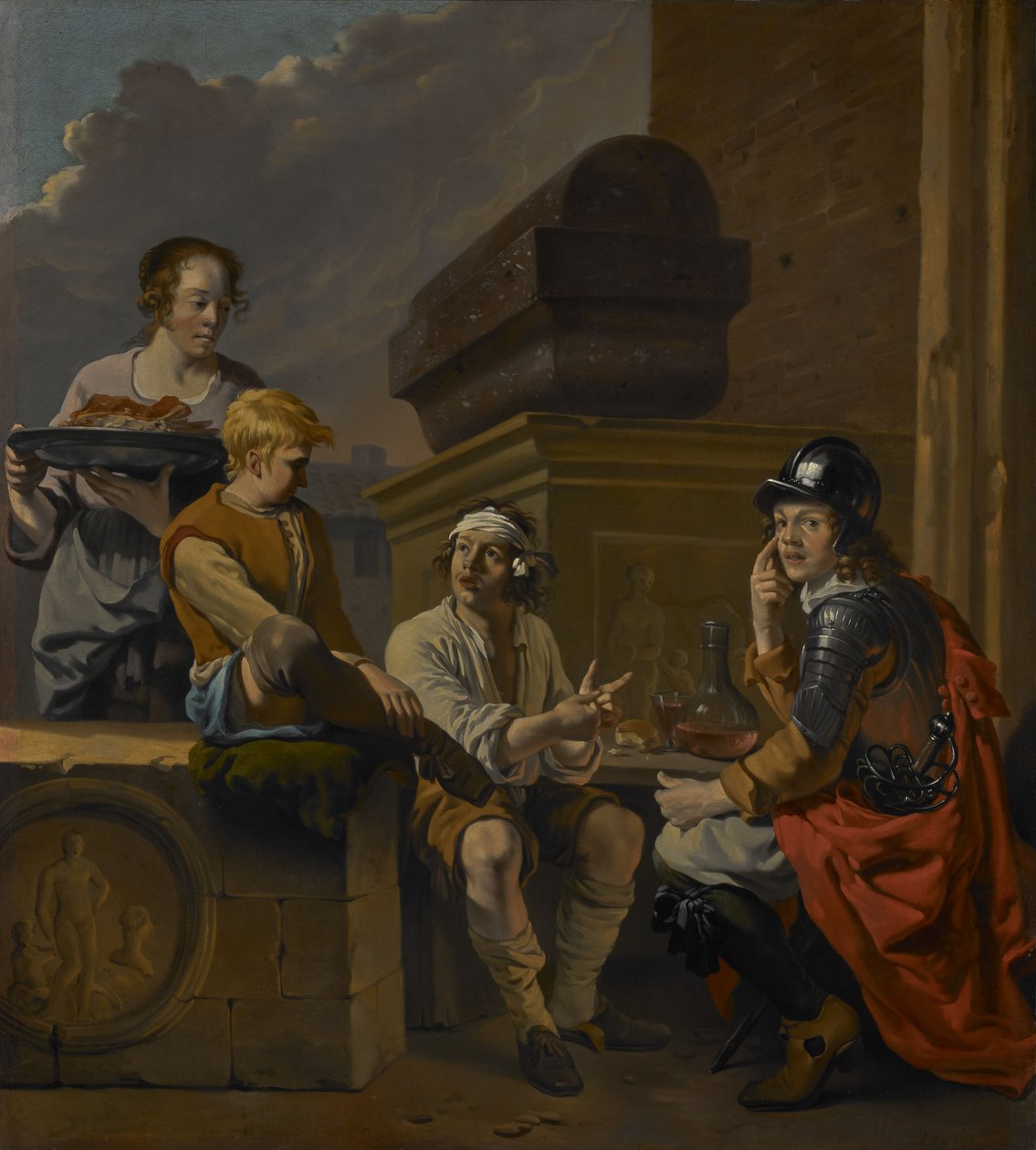 Opowieść żołnierza autorstwa Karel Dujardin