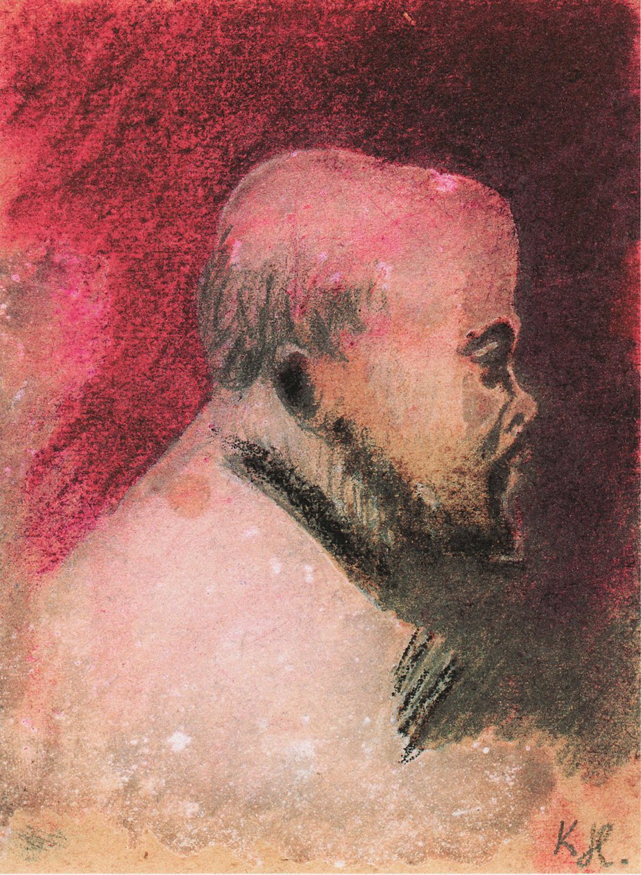 Portret poety Paula Verlaine