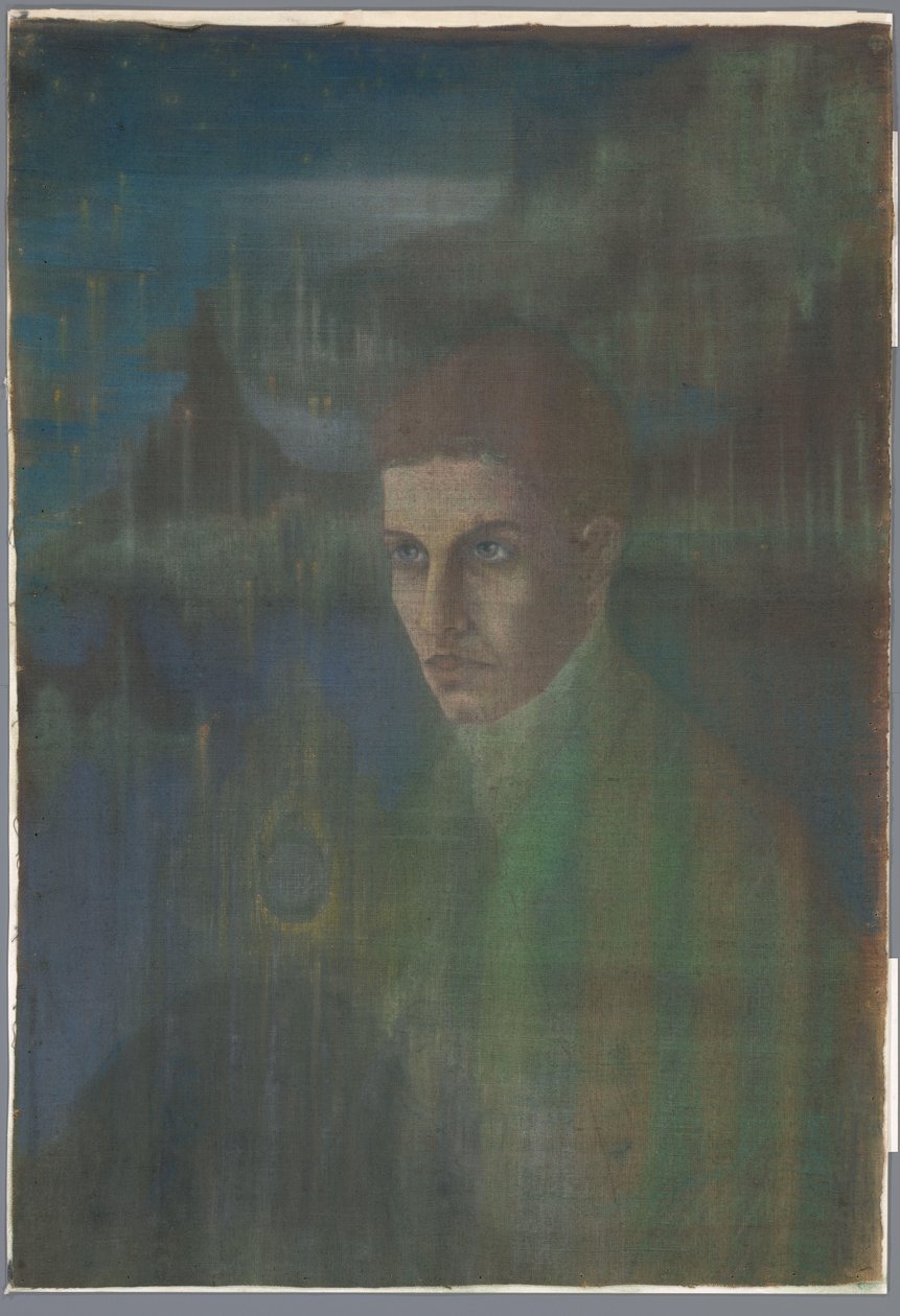 Henri van Booven jako młody kapłan (Posąg Kapłana Van Boovena) autorstwa Karel de Nerée tot Babberich
