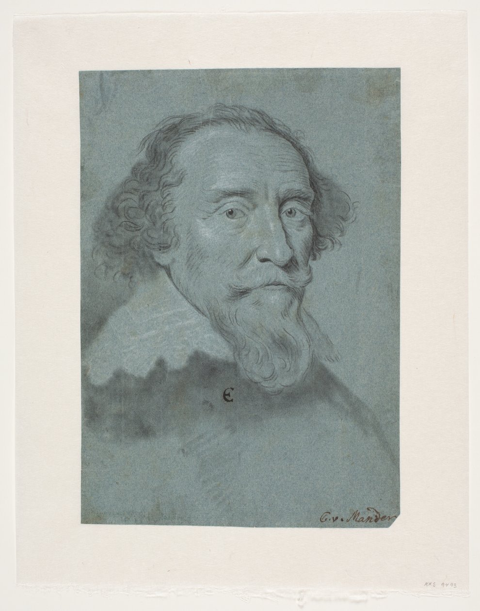 Portret mężczyzny. Henryk, hrabia Bergh. autorstwa Karel van III Mander