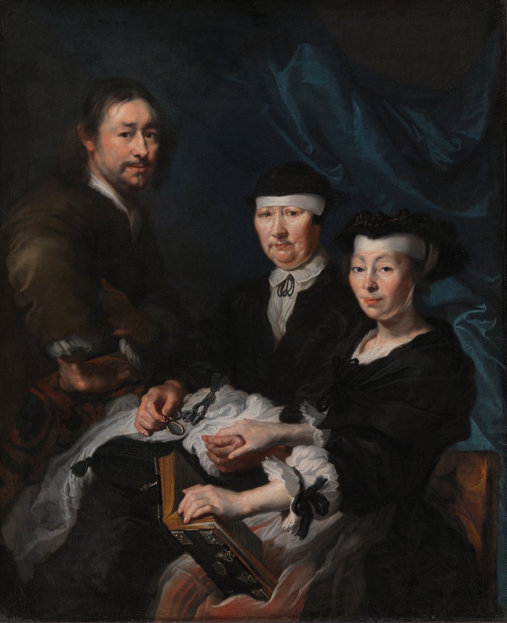 Artysta z rodziną autorstwa Karel van Mander III