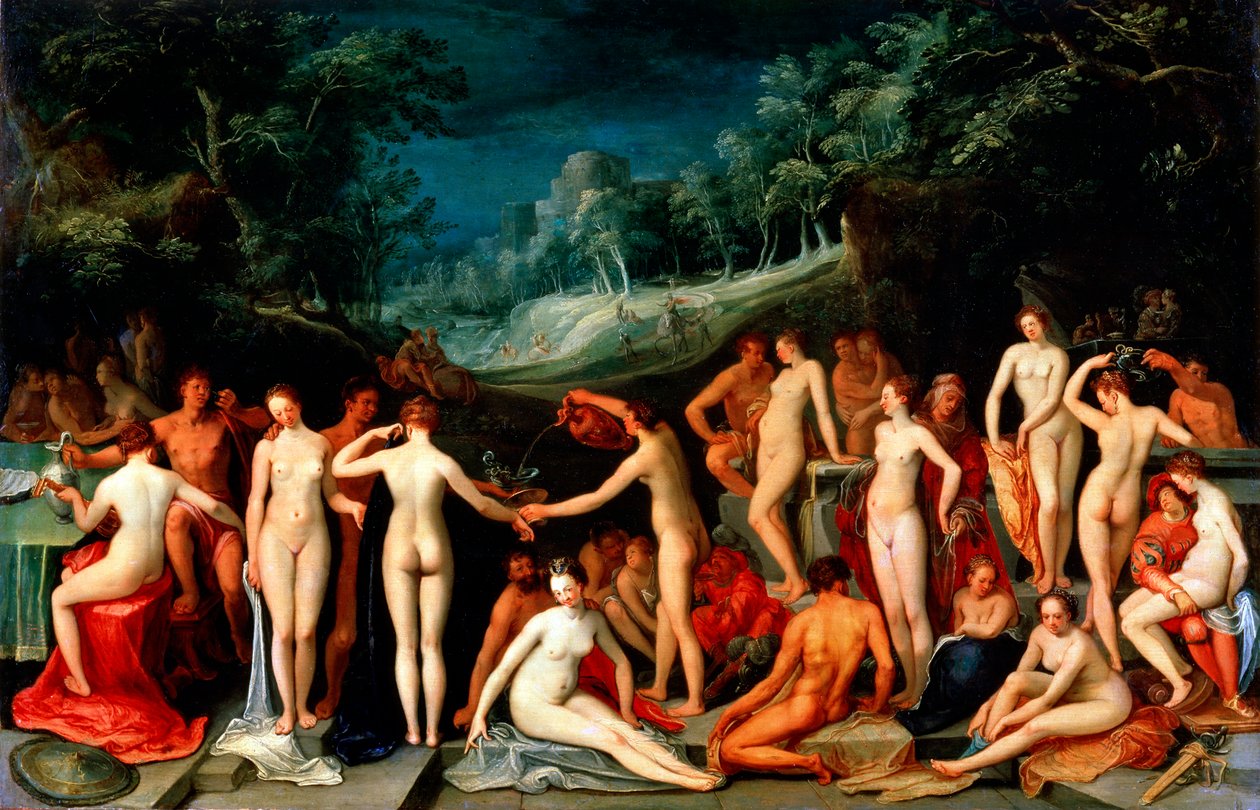 Ogród miłości, 1602 autorstwa Karel van Mander I