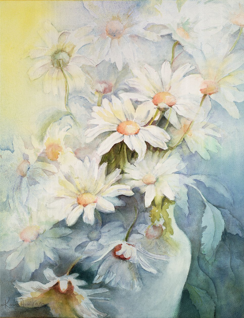 Chryzantema, Czapka śnieżna autorstwa Karen Armitage