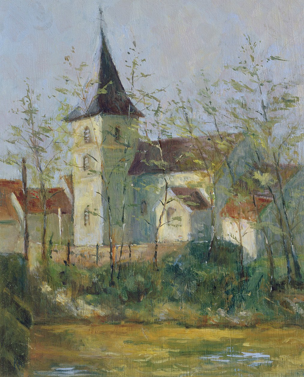 Kościół francuski autorstwa Karen Armitage