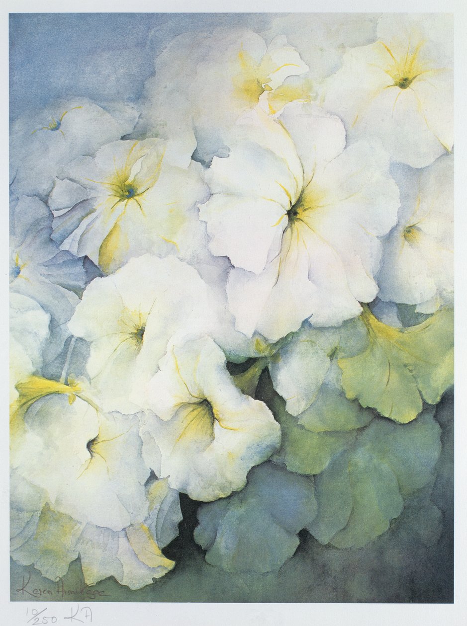 Petunia Śnieżka autorstwa Karen Armitage