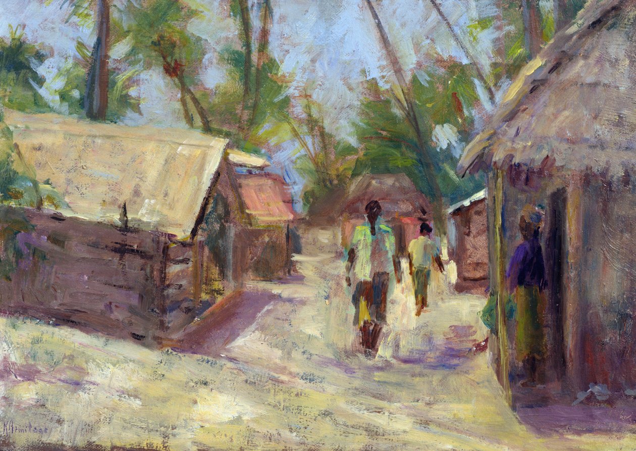 Wioska Zanzibar, 2001 autorstwa Karen Armitage