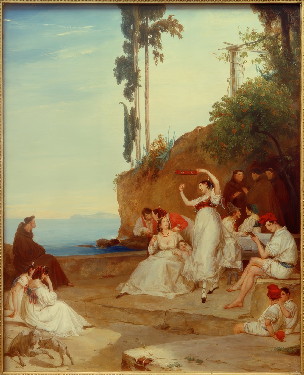 K.Blechen, tarantella autorstwa Carl Blechen