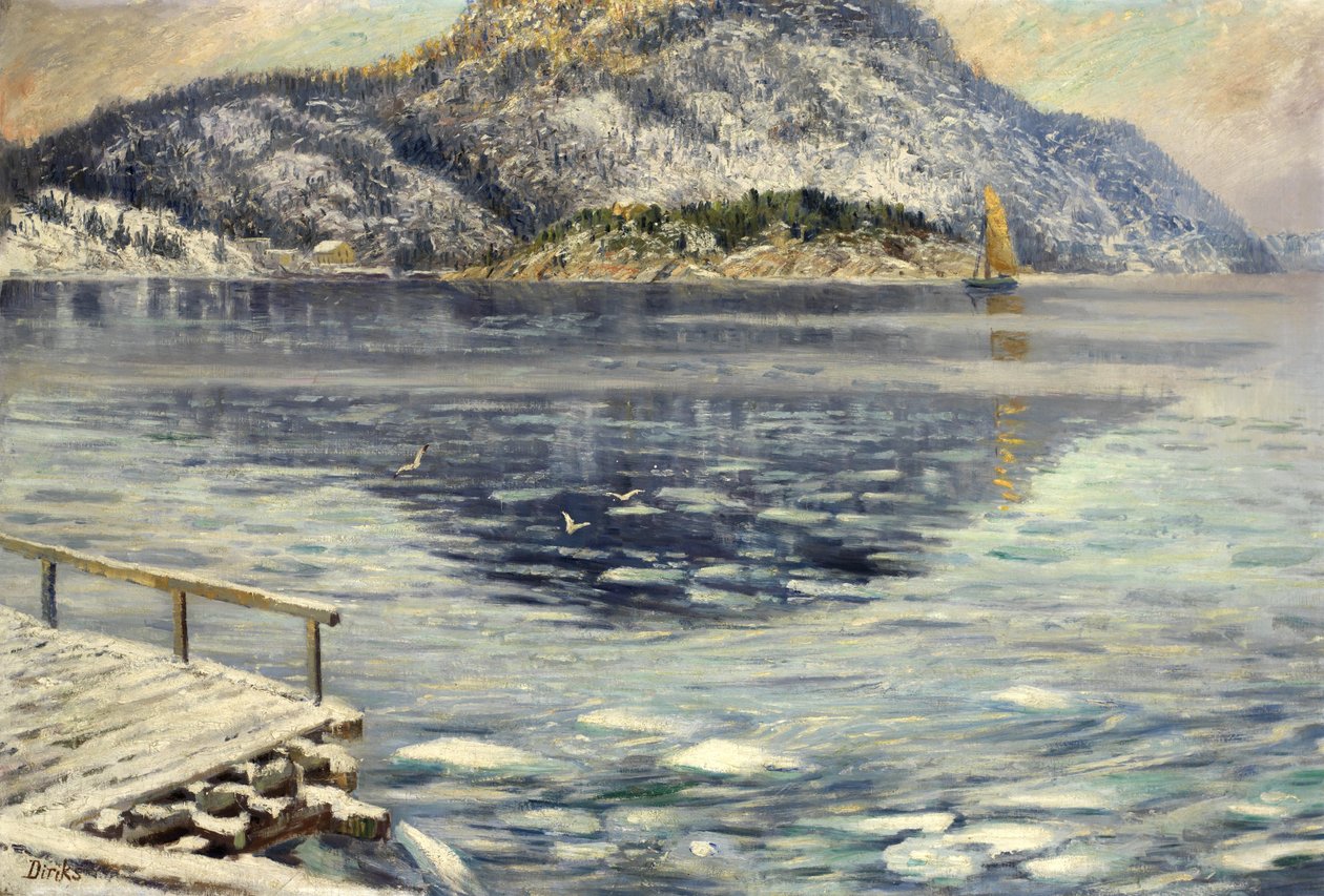 Islsning autorstwa Karl Edvard Diriks