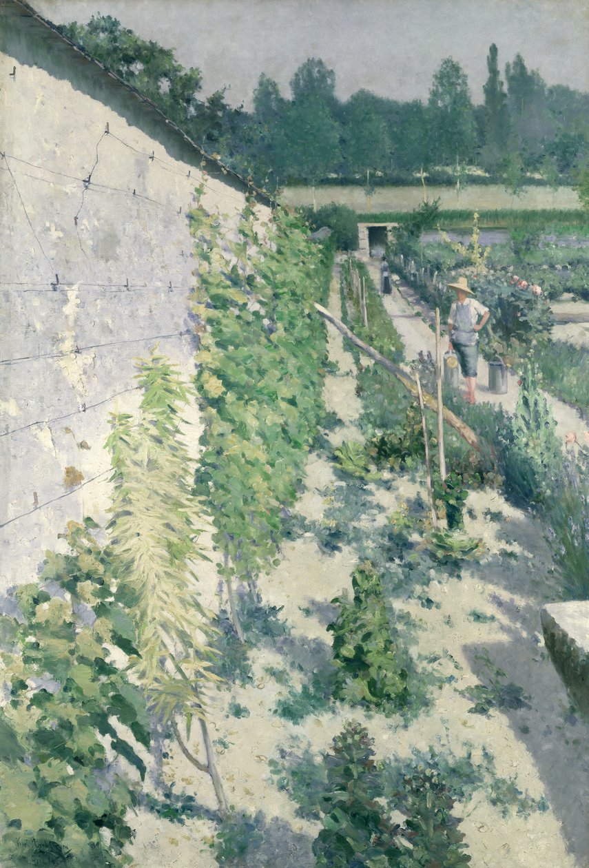 Ogród w Grez, 1884 autorstwa Karl Fredrick Nordstrom