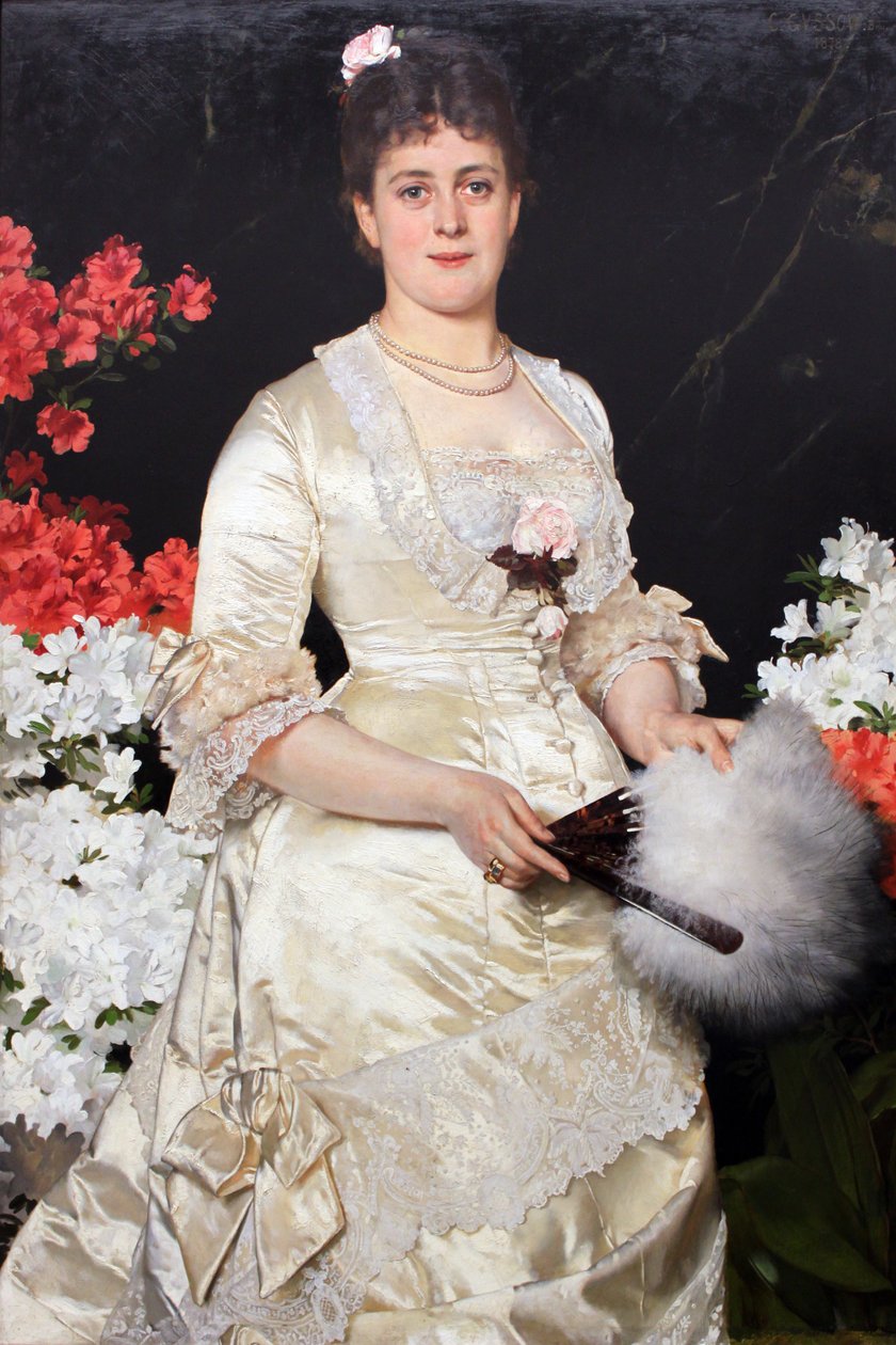 Pani Jadwiga Wworsky autorstwa Karl Gussow