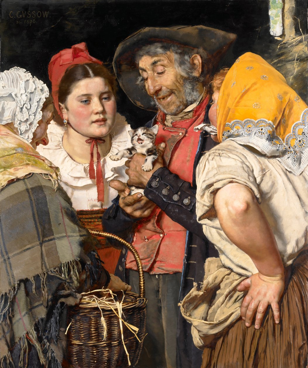 Skarb starego człowieka (Kociak) autorstwa Karl Gussow