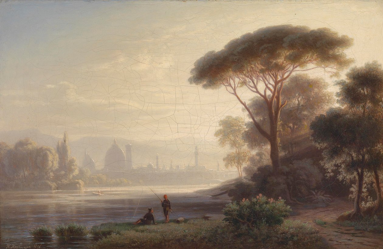 Pewnego ranka we Florencji autorstwa Karl Heilmayer
