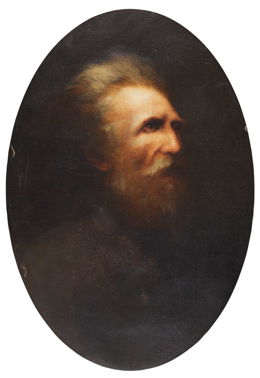 Autoportret Karla Wilhelma Diefenbacha autorstwa Karl Wilhelm Diefenbach