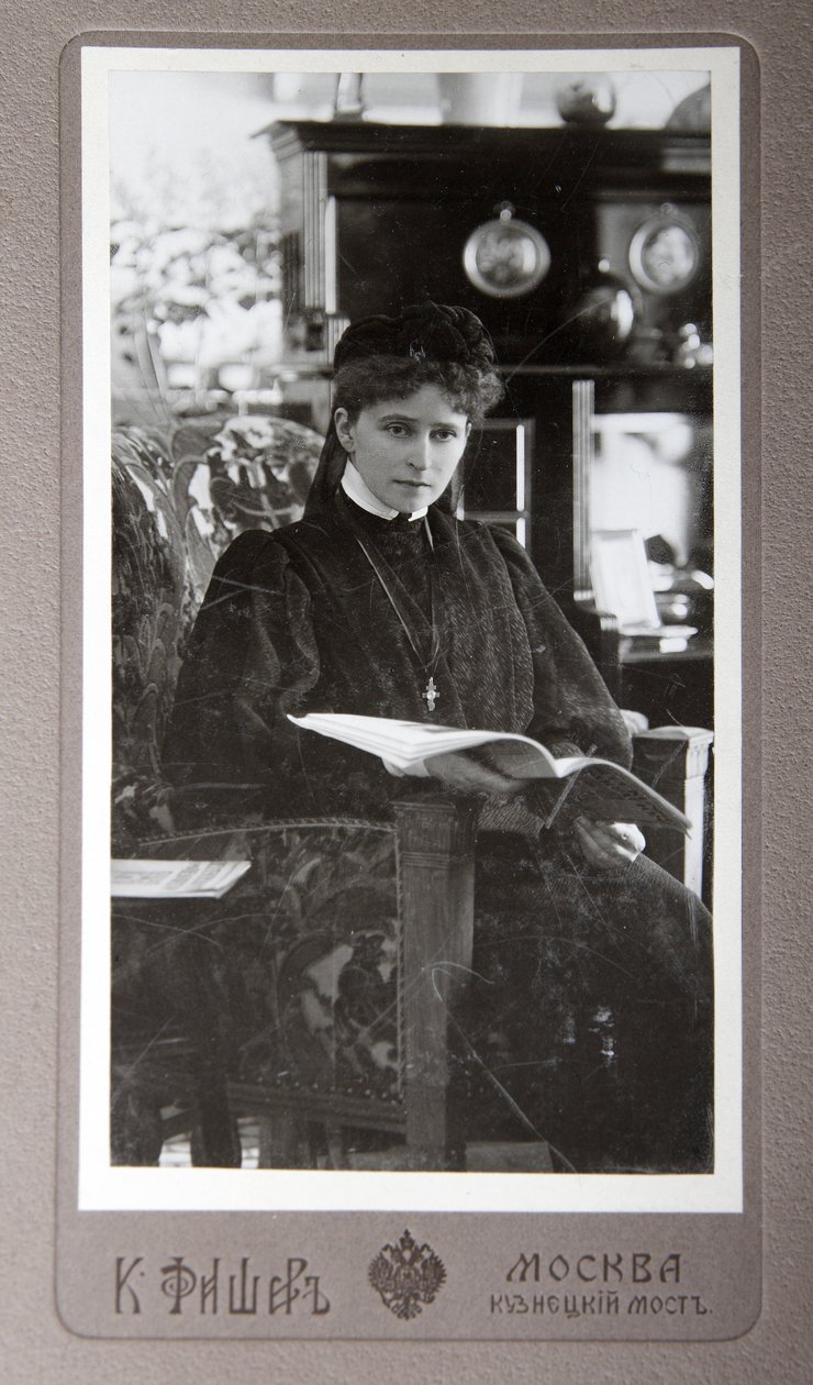 Wielka Księżna Elżbieta Fiodorowna Rosji, 1910 autorstwa Karl August Fischer