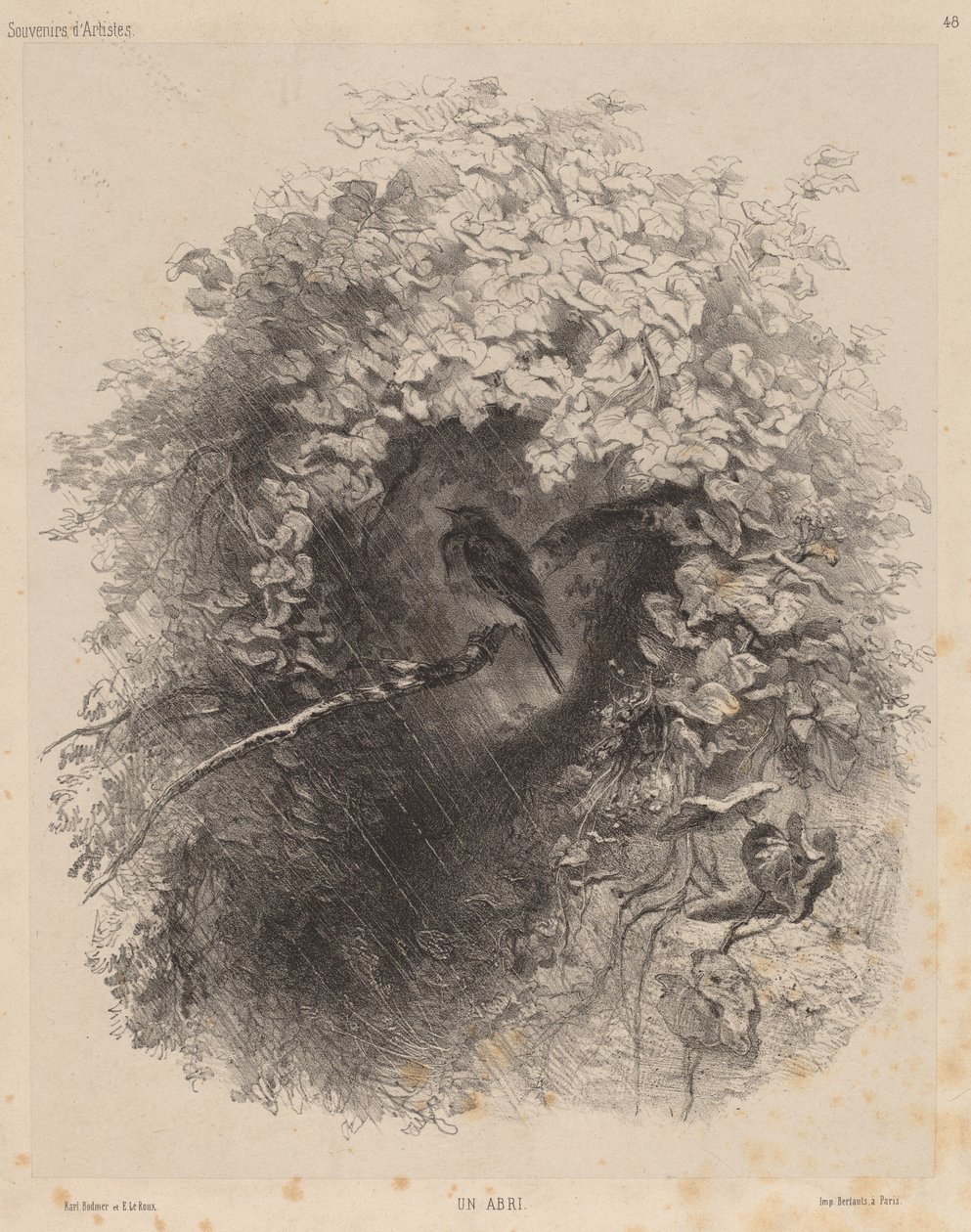 Schronienie autorstwa Karl Bodmer