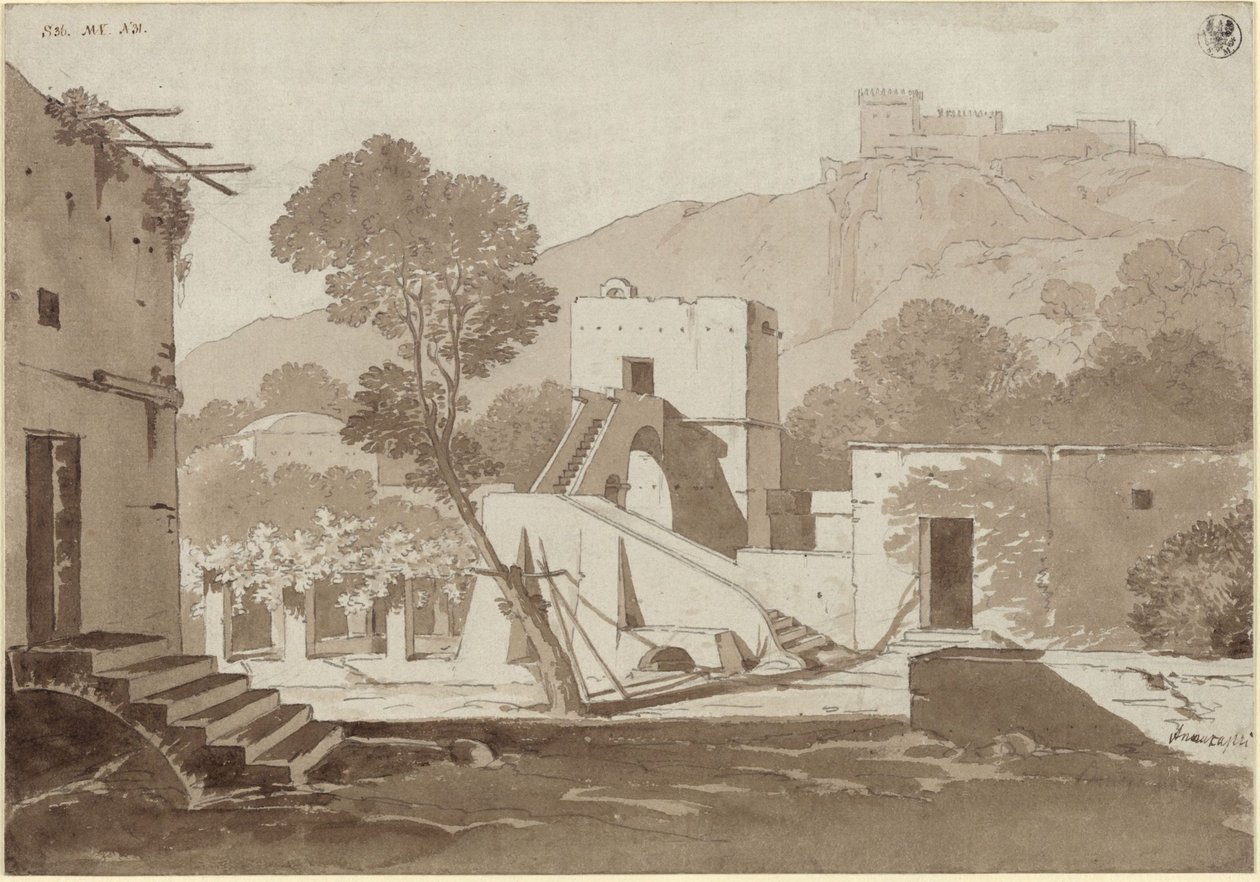 Dom chłopski w pobliżu Anacapri autorstwa Karl Friedrich Schinkel
