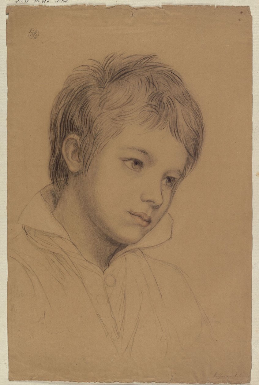Portret chłopca autorstwa Karl Friedrich Schinkel