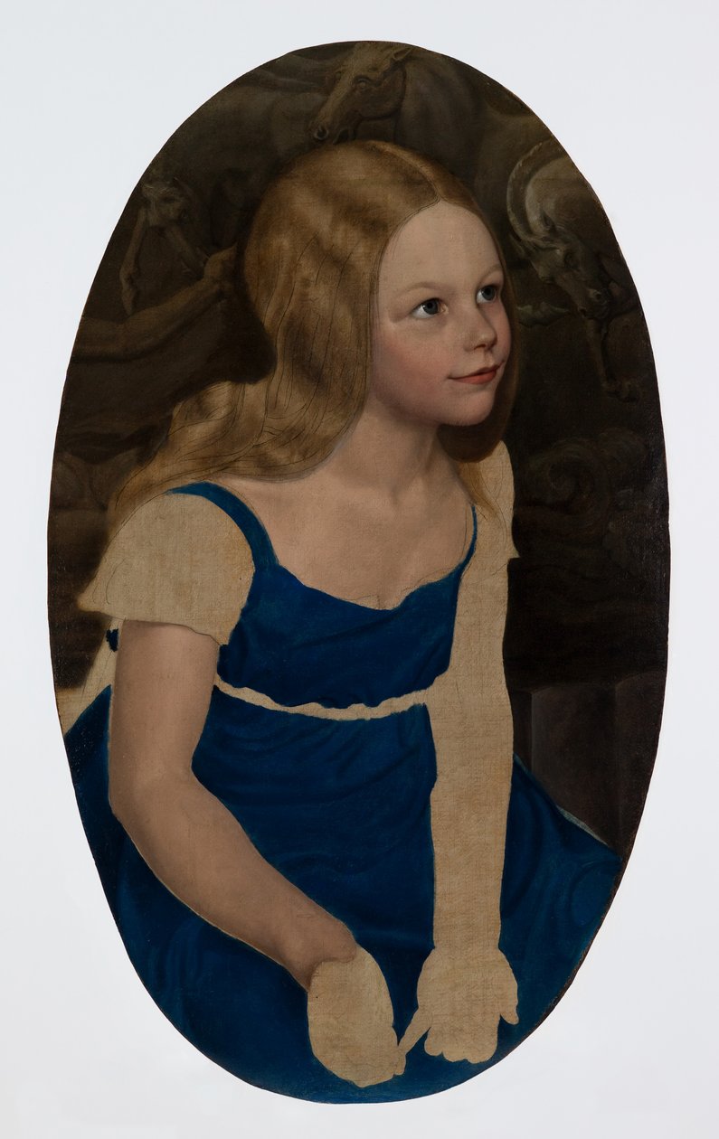 Portret córki artysty, Marie autorstwa Karl Friedrich Schinkel