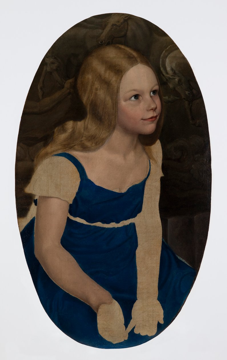 Portret córki artysty, Marie autorstwa Karl Friedrich Schinkel