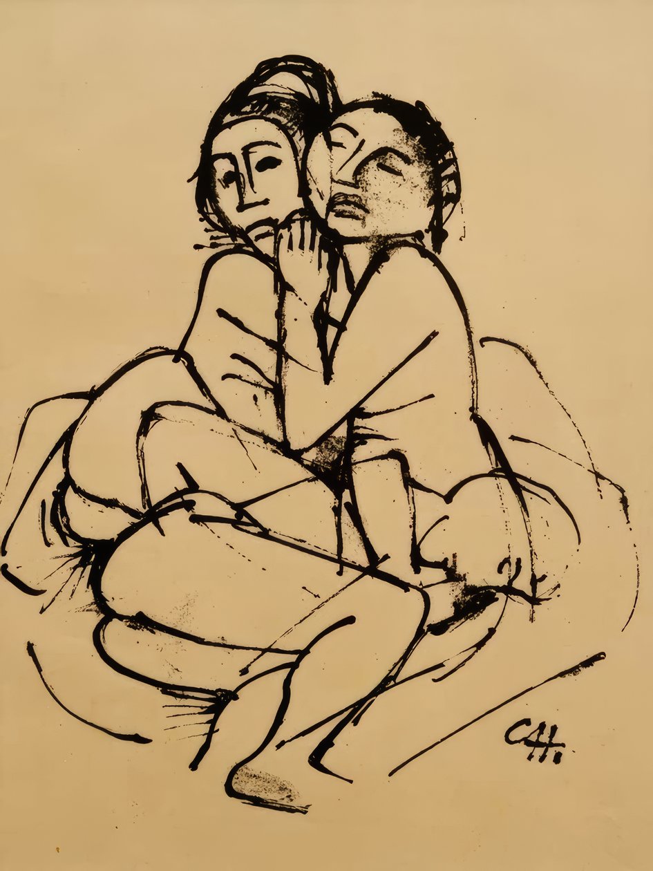 Gniazdo autorstwa Karl Hofer