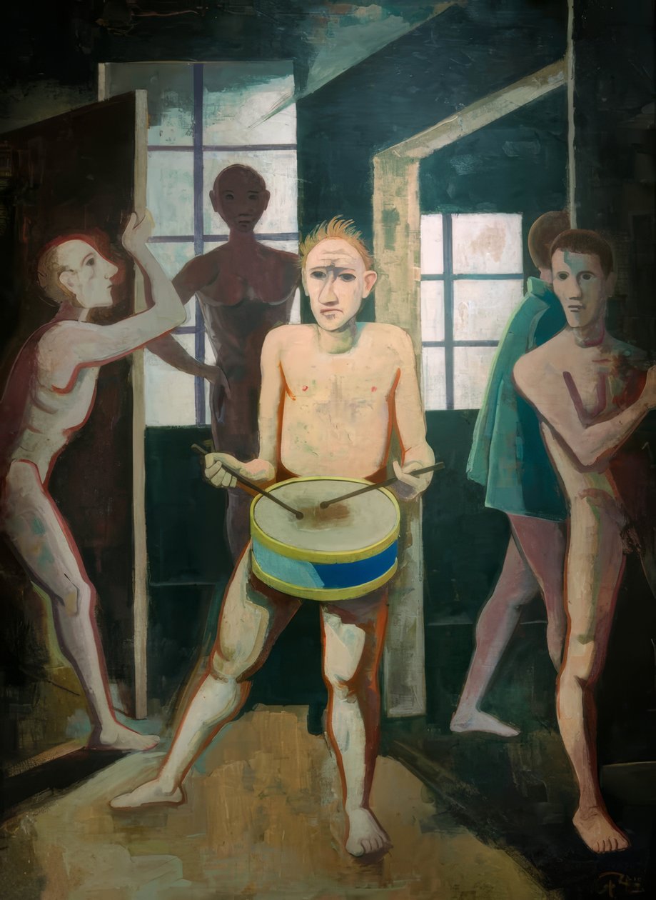 Czarne pokoje autorstwa Karl Hofer