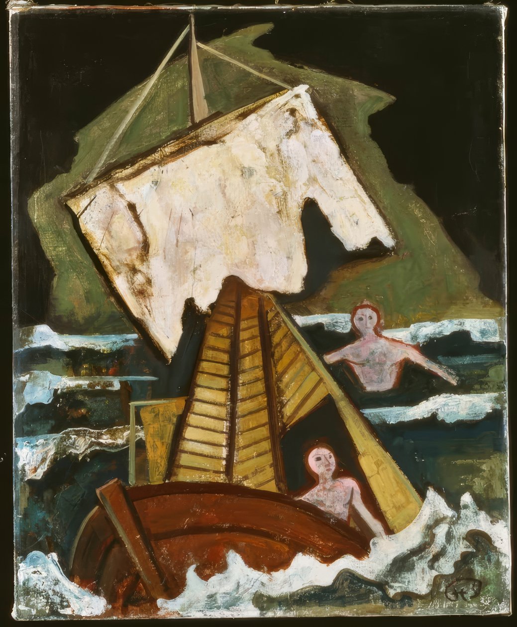 Wysokie fale autorstwa Karl Hofer