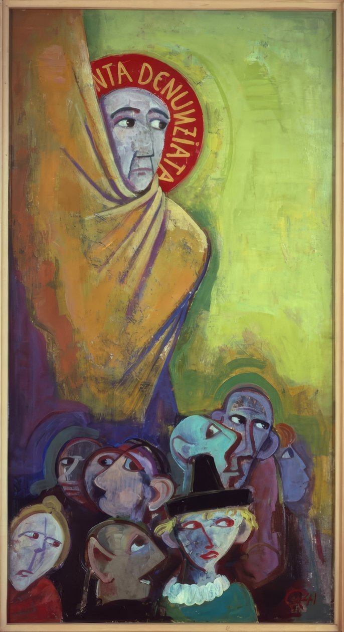 Święta Denunziata autorstwa Karl Hofer