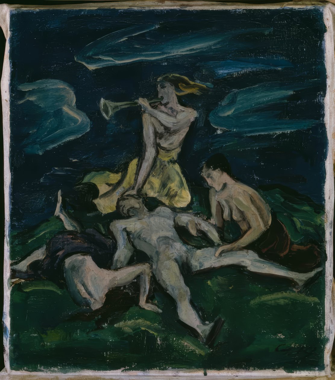 lament autorstwa Karl Hofer