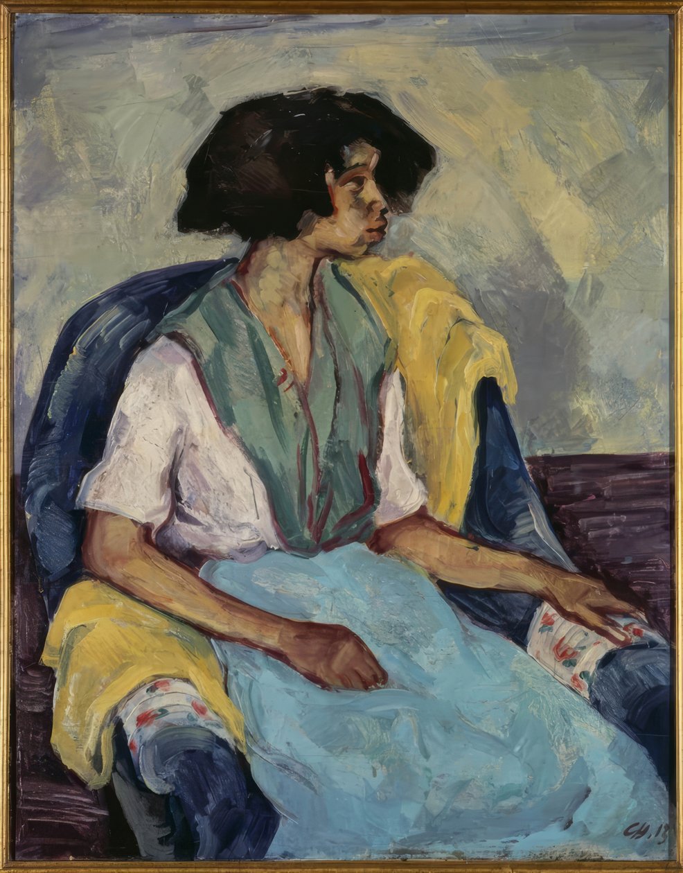 Cyganka autorstwa Karl Hofer