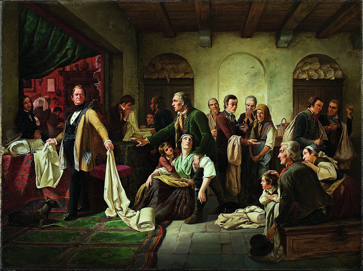 Tkacze śląscy autorstwa Karl Hübner