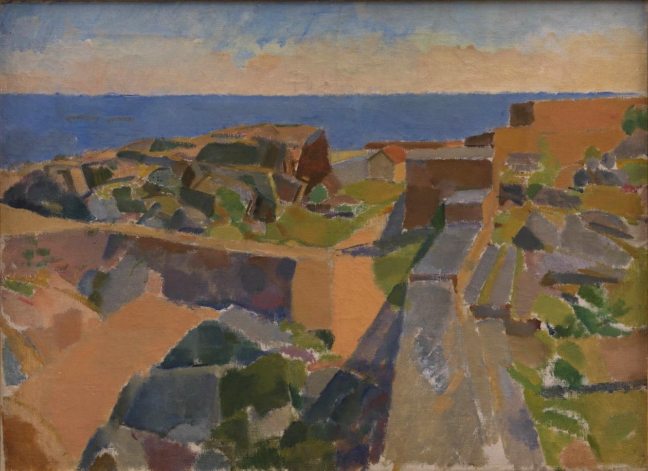 Bastiony, Christiansø autorstwa Karl Isakson